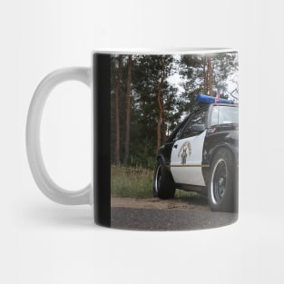 ford - highway patrol, police car Mug